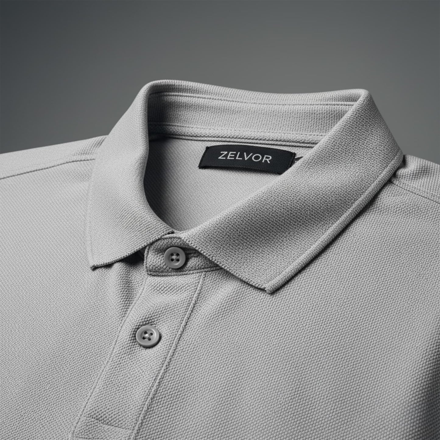 Chomba ZELVOR Essential Piqué – Gris Perla