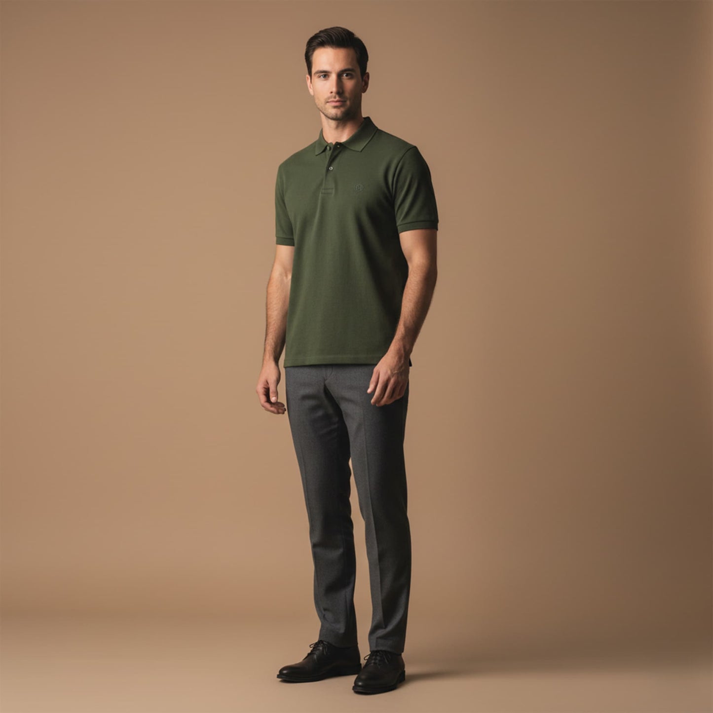 Chomba ZELVOR Essential Piqué – Verde Oliva