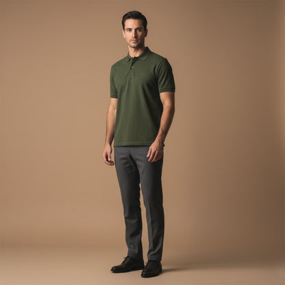 Chomba ZELVOR Essential Piqué – Verde Oliva