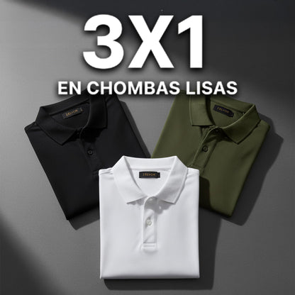 3X1 en Chombas ZELVOR Essential