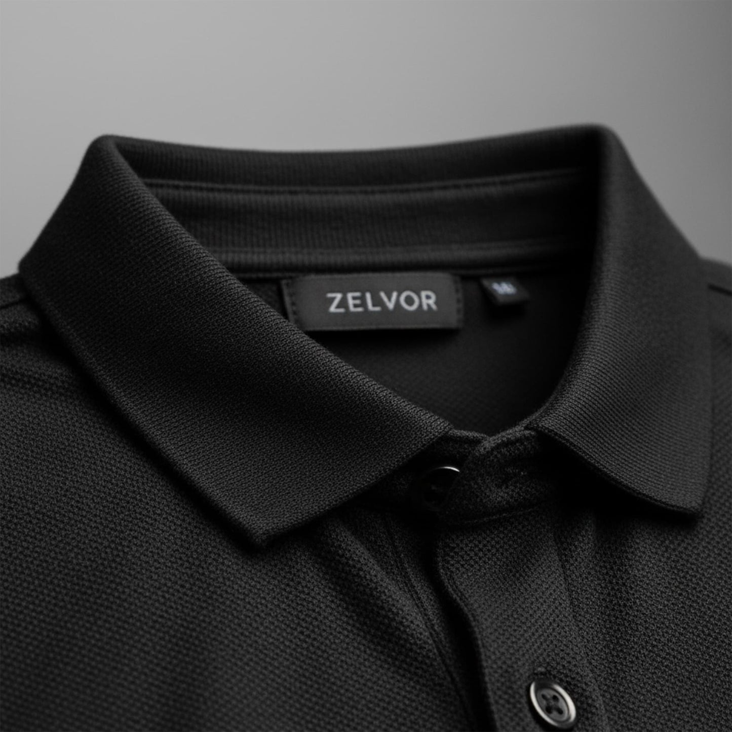 Chomba ZELVOR Essential Piqué – Negro Carbón